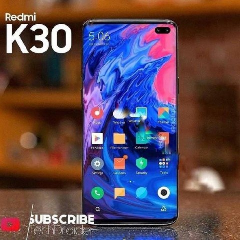 Смартфон Redmi K30 демонстрируют на первом живом фото