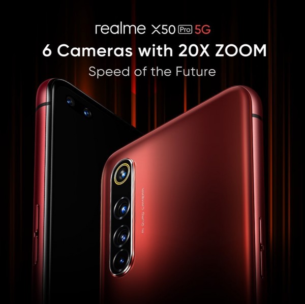 Анонс мощного смартфона Realme X50 Pro состоится 24 февраля